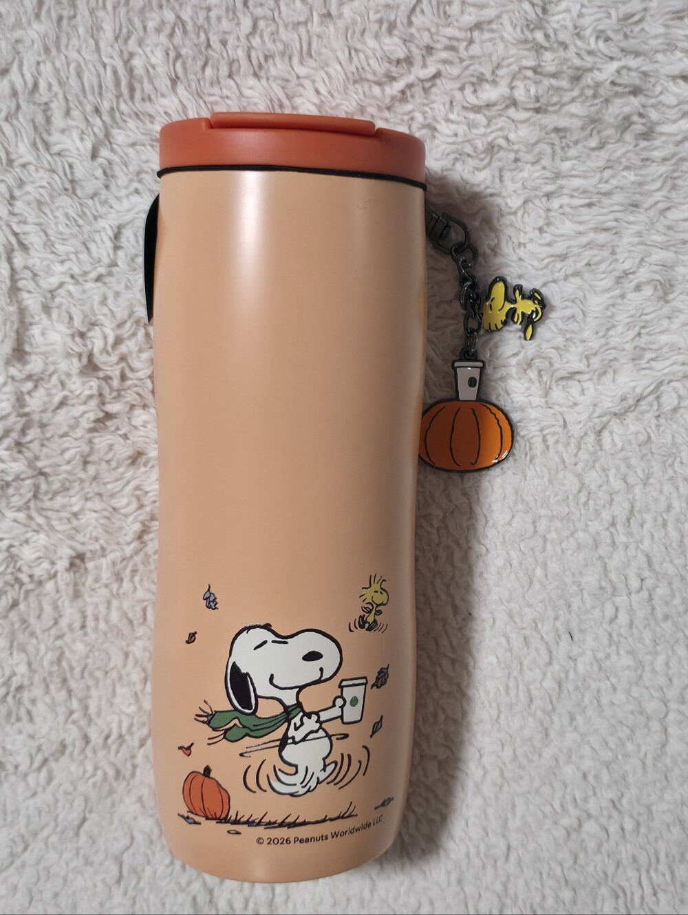 Starbucks Snoopy Tumbler With Keychain